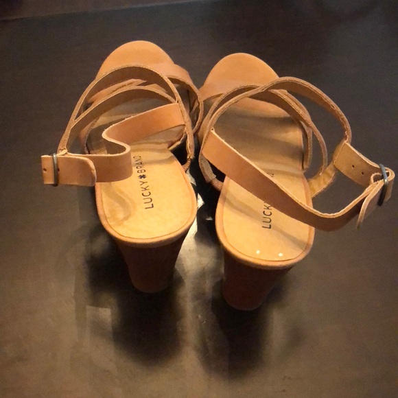 LUCKY wedge sandals - Picture 2 of 3